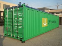 40 ft Open Top Container (40 ft OT container) - side view | jvcontainer.com - shipping containers and special containers at best price